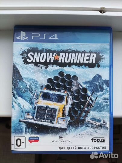 Snowrunner ps4 диск