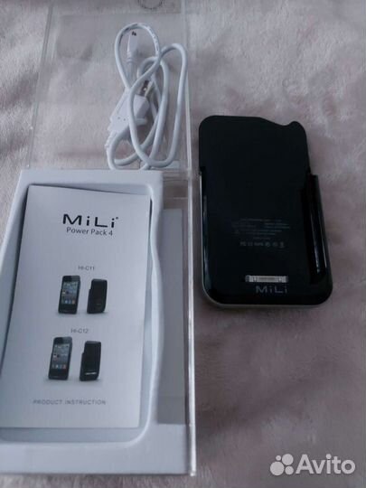 Внешний аккумулятор Mili для iPhone4G