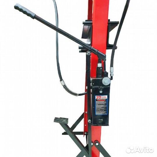 Пресс гидравлический ручной 20Т напольный с ножным
