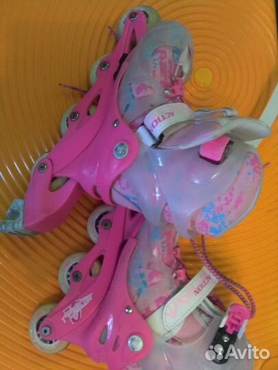 Роликовые коньки дет. 30 - 33 для девоч