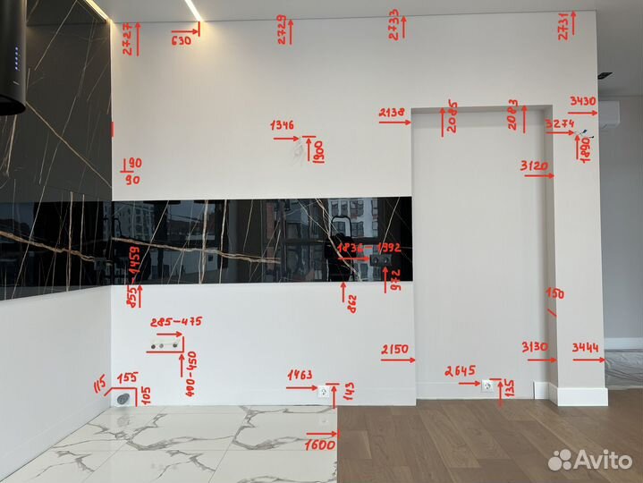 Замеры помещения