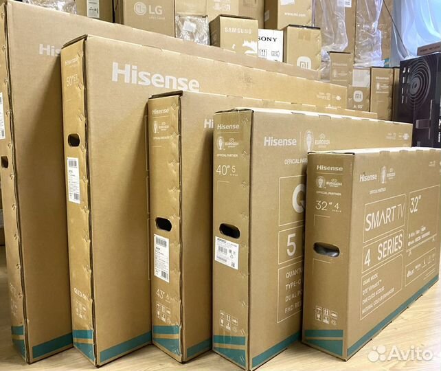 Телевизоры Hisense Новые SMART TV 4K