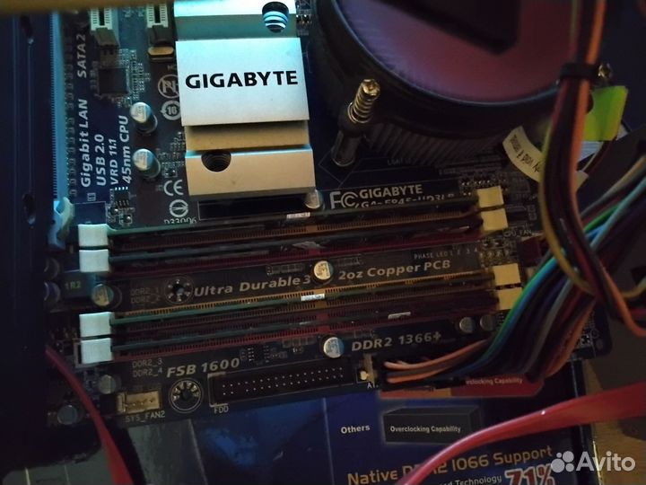 Материнская плата 775 Gigabyte GA EP45 UD3LR DDR2