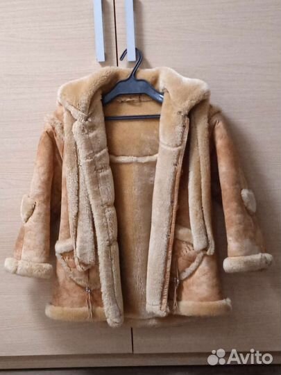 Дубленка на девочку