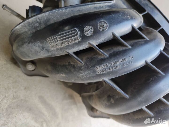 Впускной коллектор Ваз 21116 в сборе