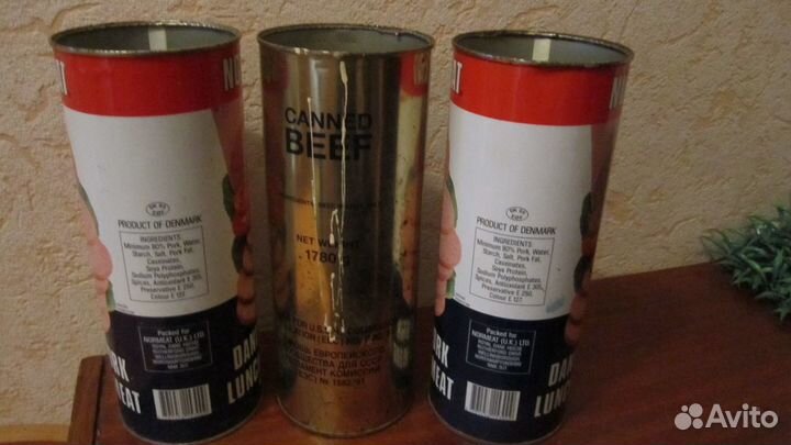 Банки жест.-гуманитарная помощь из Европы-1991 г