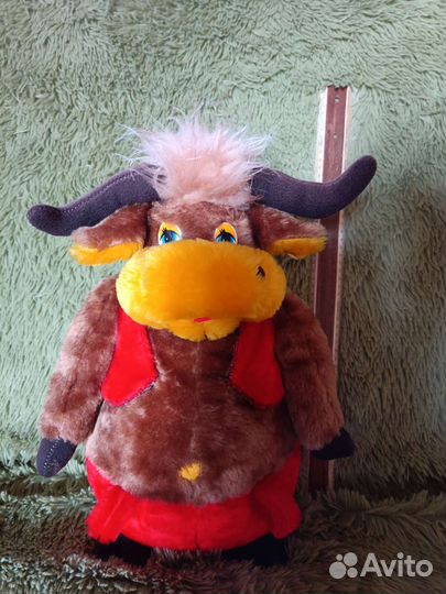Мягкая игрушка Бык