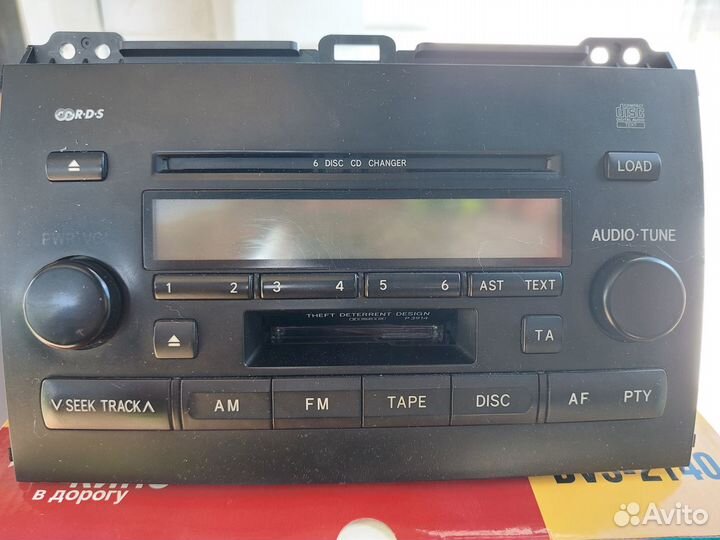 Магнитола тойота прадо 120