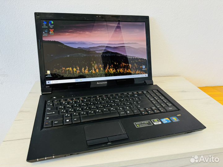 Ноутбук Lenovo B560 - Core i3/4Гб/SSD/Nvidia