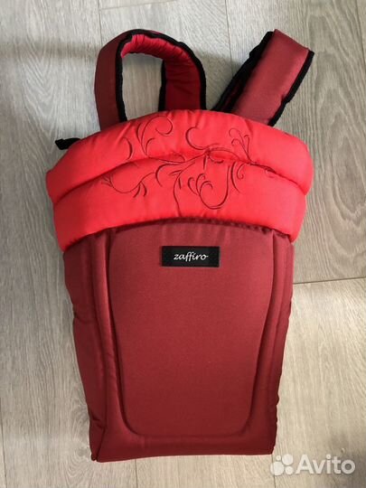 Рюкзак-кенгуру zaffiro №13 spring 4.2 dark red