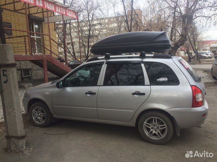 Автобокс багажник на крышу LADA Kalina