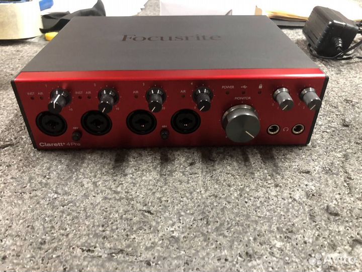Аудиоинтерфейс focusrite Clarett+ 4Pre (арт. 26503