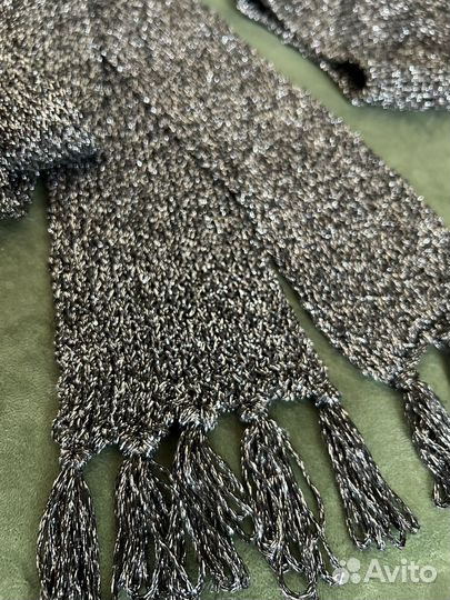 Комплект (шапка и шарф) женский