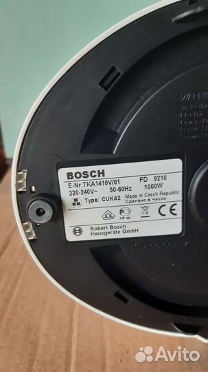 Кофеварка капельная Bosch