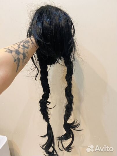 Парик черный