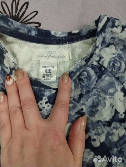 Платье для девочки hm 122