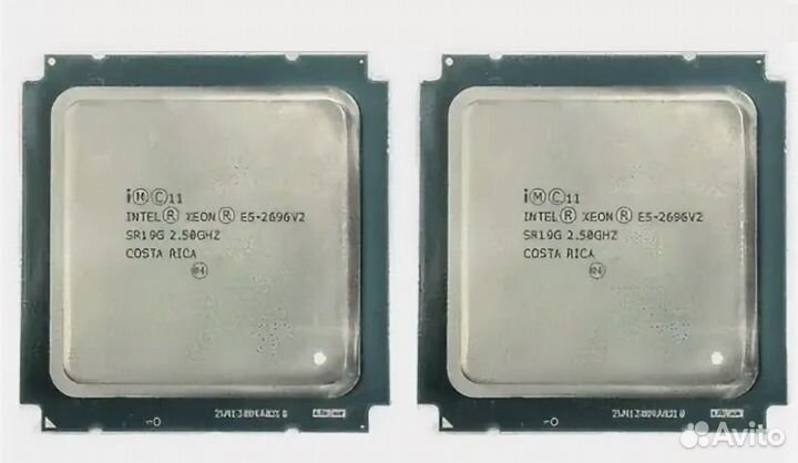 Intel Xeon E5-2696 v2 (X79) 12 ядер/24 потоков