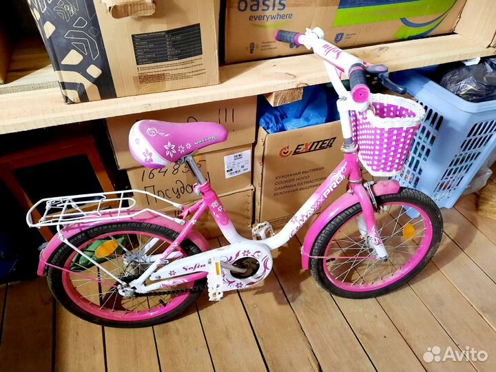 Велосипед детский для девочки