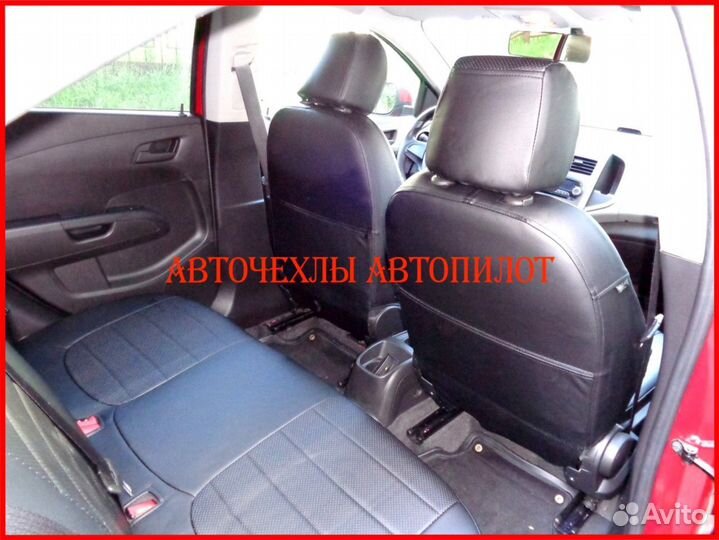 Чехлы Автопилот Chevrolet Lacetti из экокожи