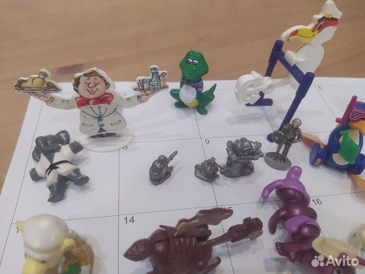 Игрушки из киндера 90х пакетом