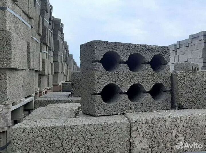 Блоки керамзитобетонные