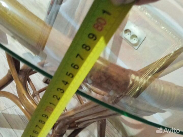 Стол кухонный стеклянный