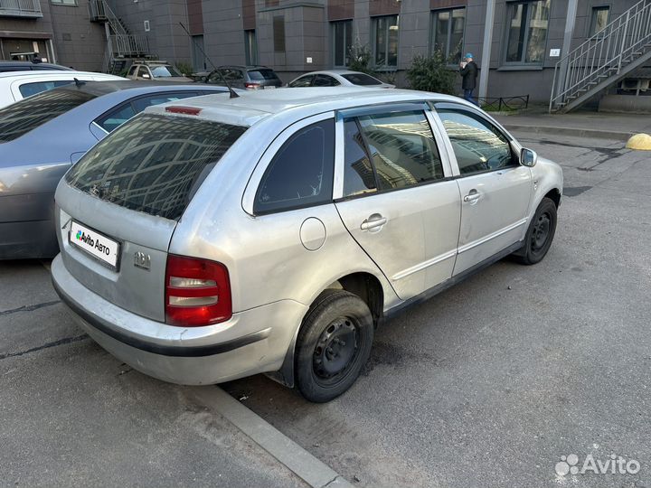 Skoda Fabia 1.4 МТ, 2001, 239 577 км