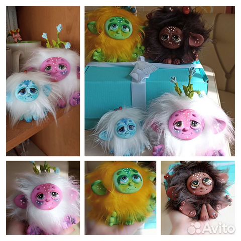 Игрушки ручной работы из полимерной глины