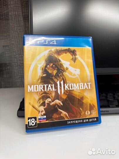 Mortal kombat 11 ps4 диск