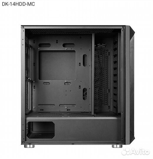 Корпус 1stplayer DK 14HDD MC Miditower Без бп чёрн