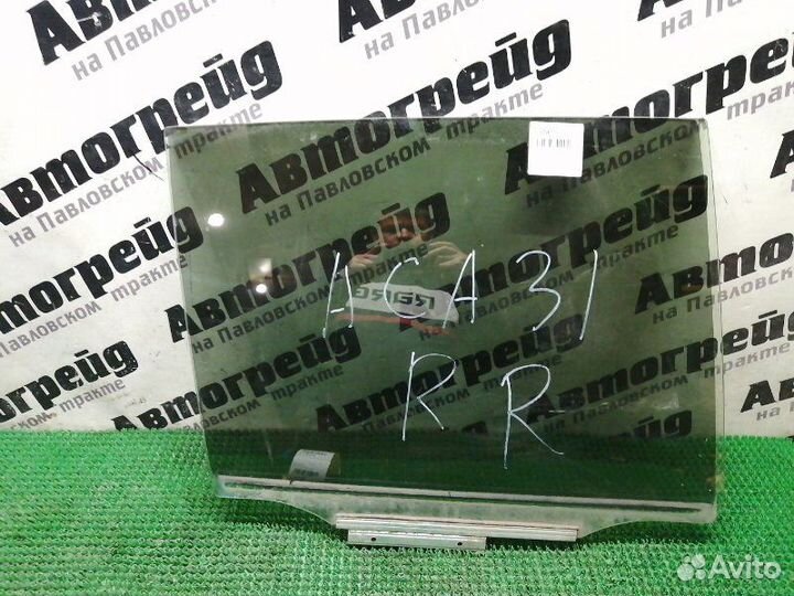 Стекло боковое заднее правое Toyota Rav4 ACA31 2AZ