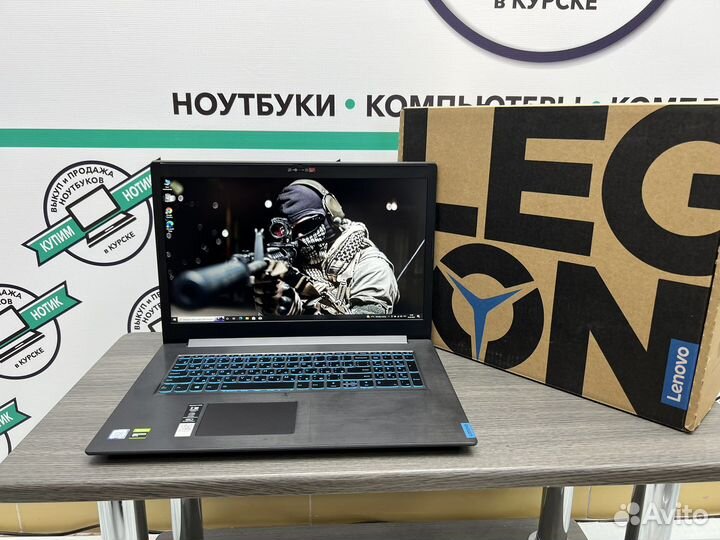 Огромный Lenovo 8 ядер i5-9300H 16Gb GTX1650 SSD