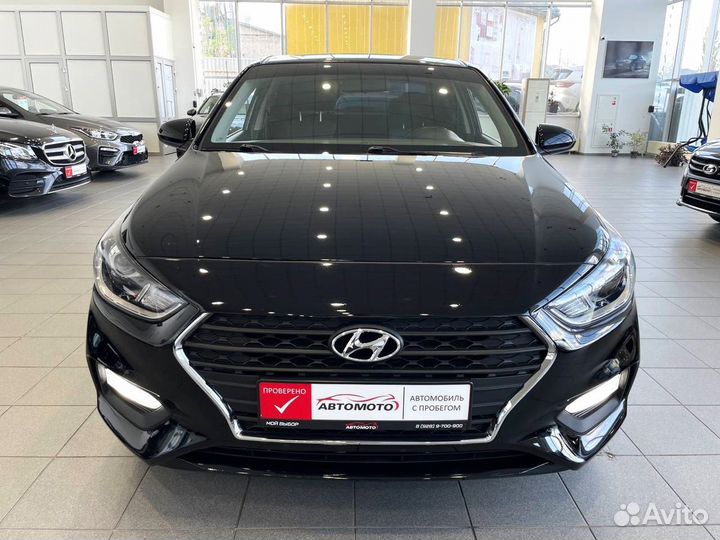 Hyundai Solaris 1.6 AT, 2018, 74 272 км