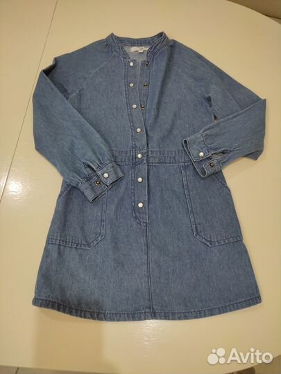 Джинсовое платье