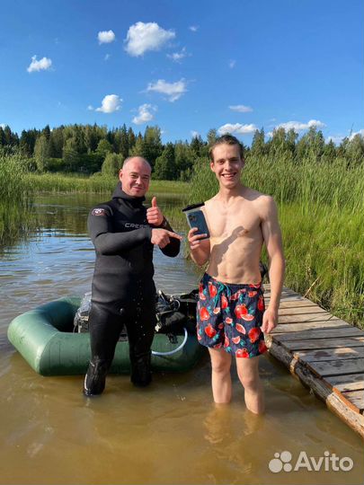 Водолаз. Услуги водолаза. Водолазные работы 24/7