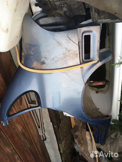 Заднее крыло калина седан