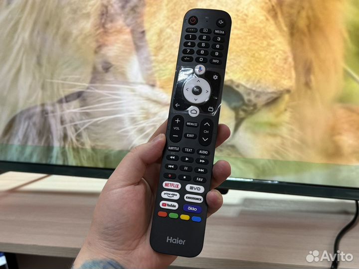 Haier 109см/4K/Android/WiFi/Голосовое/Новый