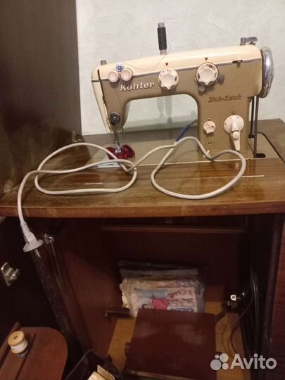 Электрическая швейная машинка келер зиг заг ГДР