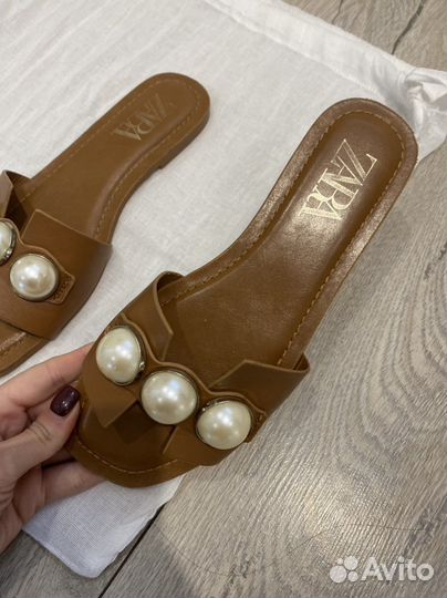 Шлепки Zara 37