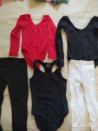 Купальник гимнастический на рост 128-134