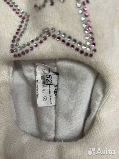 Шапка шлем для девочки 52