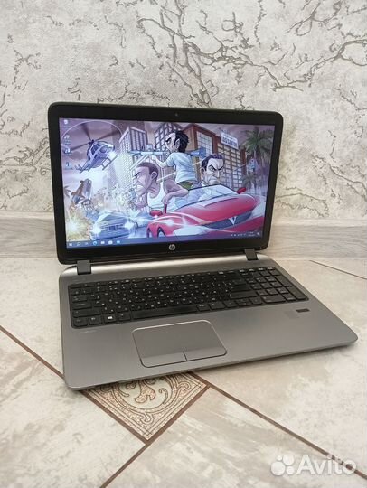 Мощный HP Core i7 4710u 8гб R5 M255