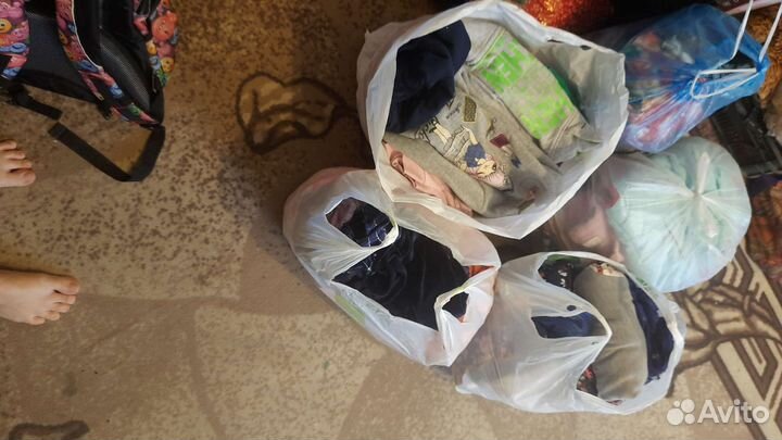 Детские вещи пакетом для девочки 110 116