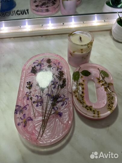 Подарочный набор из эпоксидной смолы