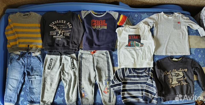 Вещи пакетом на мальчика 92-98
