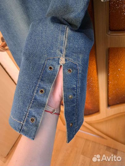 Джинсовое платье