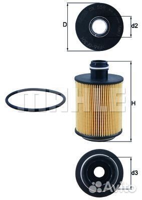 Фильтр масляный opel astra J/insignia/zafira/saab