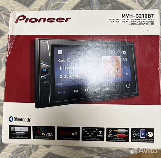 Магнитола pioneer с блютусом