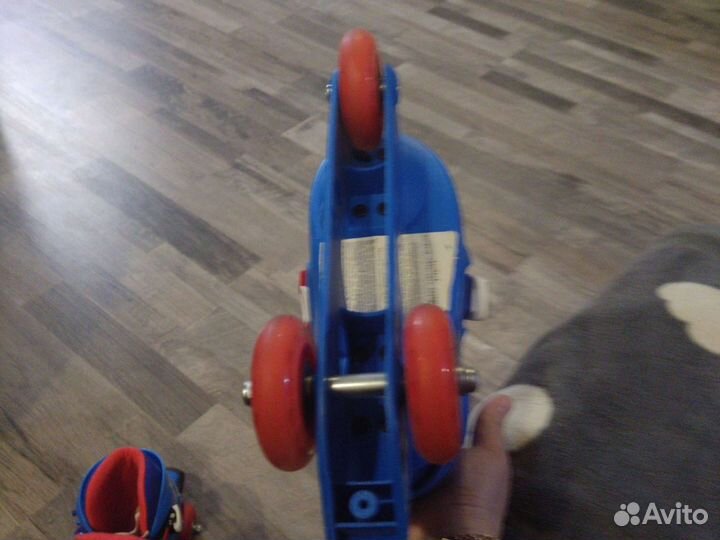 Роликовые коньки детские раздвижные