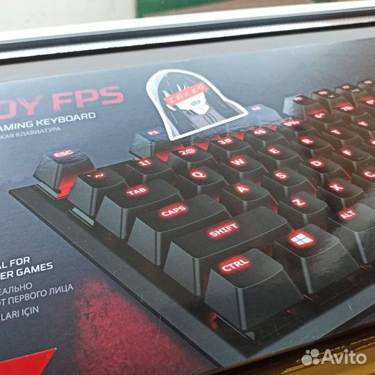 Игровая клавиатура HyperX Alloy FPS, Cherry MX Red